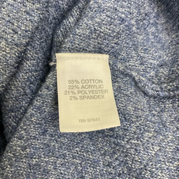 J. Jill Blue 3/4 Sleeve Pullover Sweater XS - Picture 5 of 7